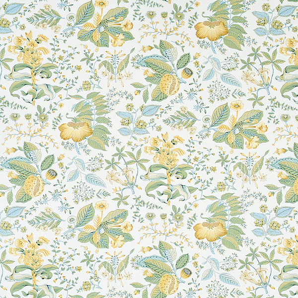 Pomegranate Botanical - Citron Fabrics