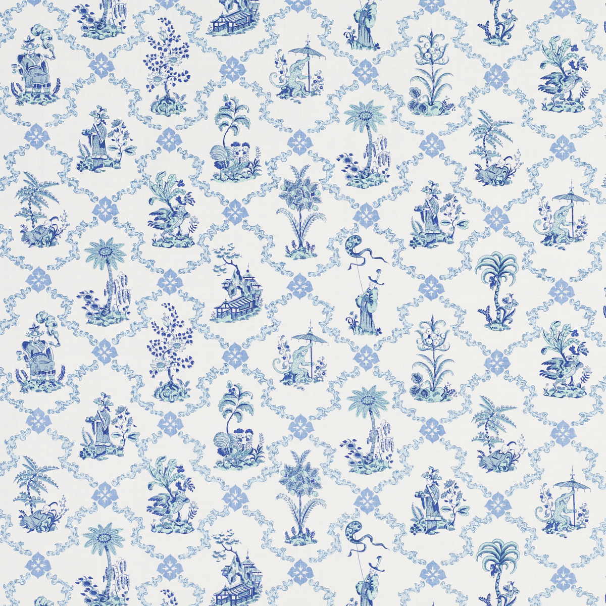 Chinois - Delft Fabrics | Schumacher