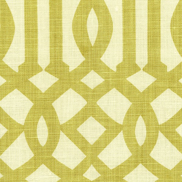 Imperial Trellis - Citrine/Ivory Fabrics | Schumacher