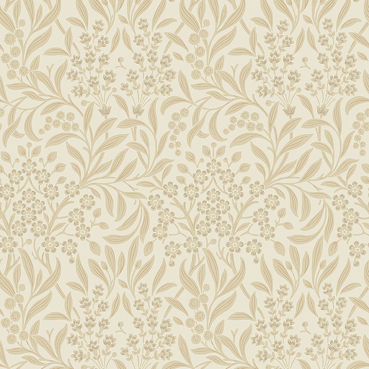 Kryddhyllan - Ivory Wallpapers | Schumacher