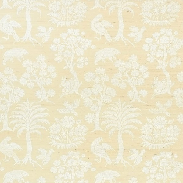 Woodland Silhouette Sisal - Ivory Wallpapers | Schumacher