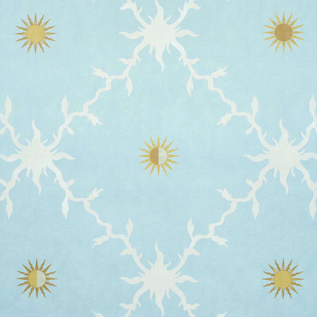 Palladio Trellis - Sky Wallpapers | Schumacher