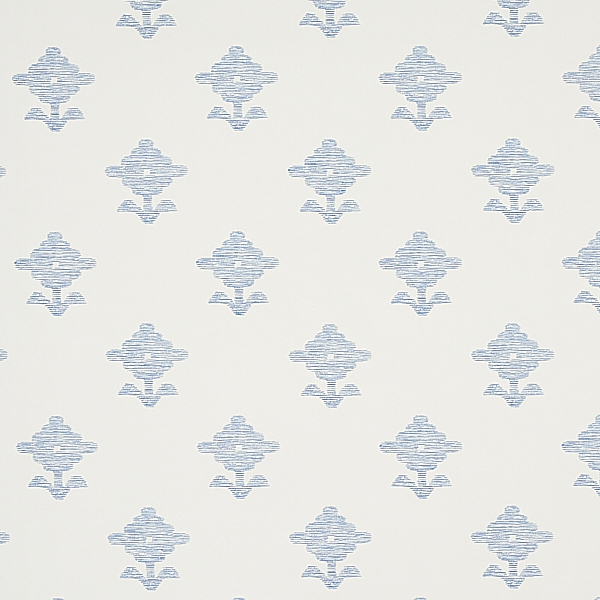 Rubia - Blue Wallpapers | Schumacher