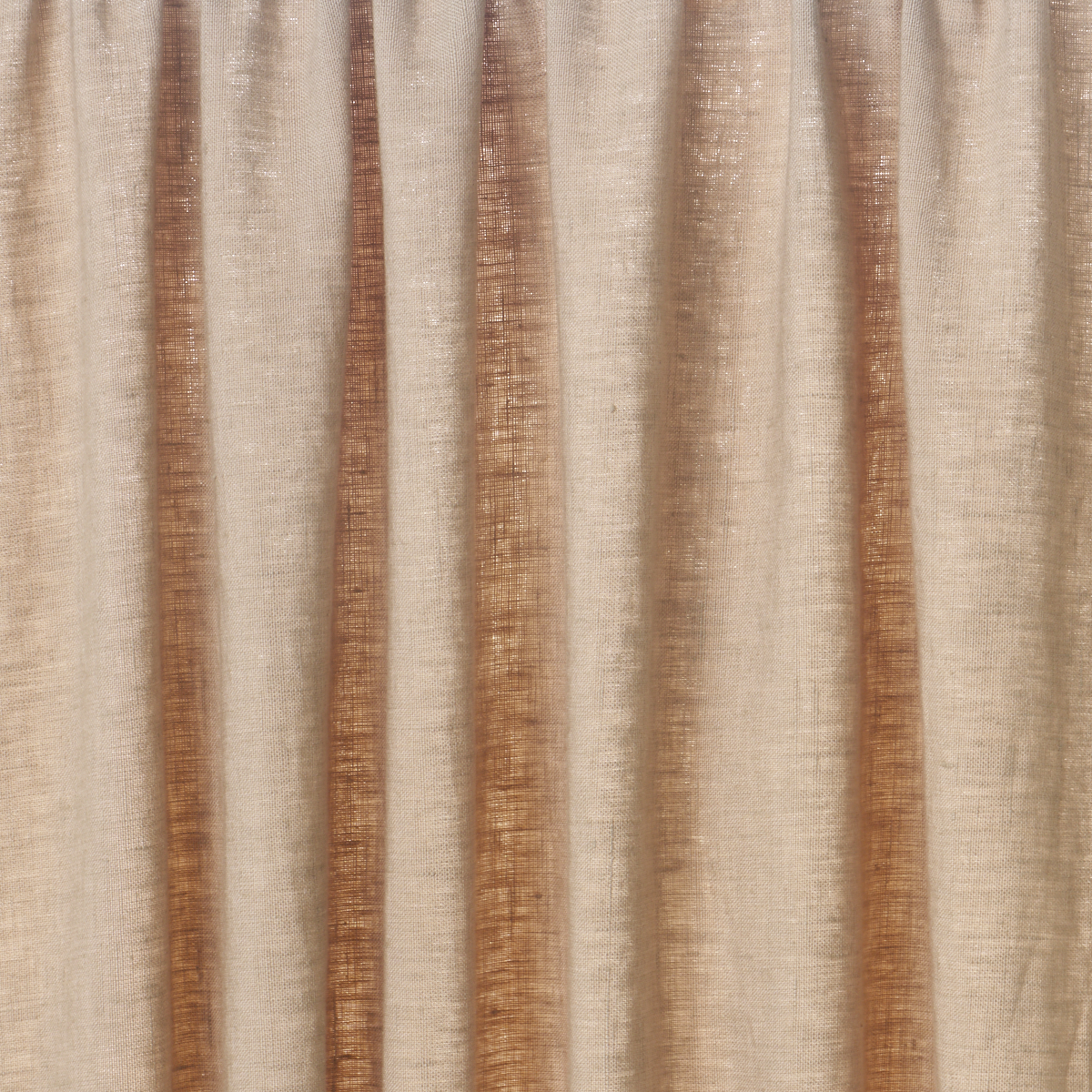 Leslie Stonewashed Sheer - Natural Fabrics | Schumacher