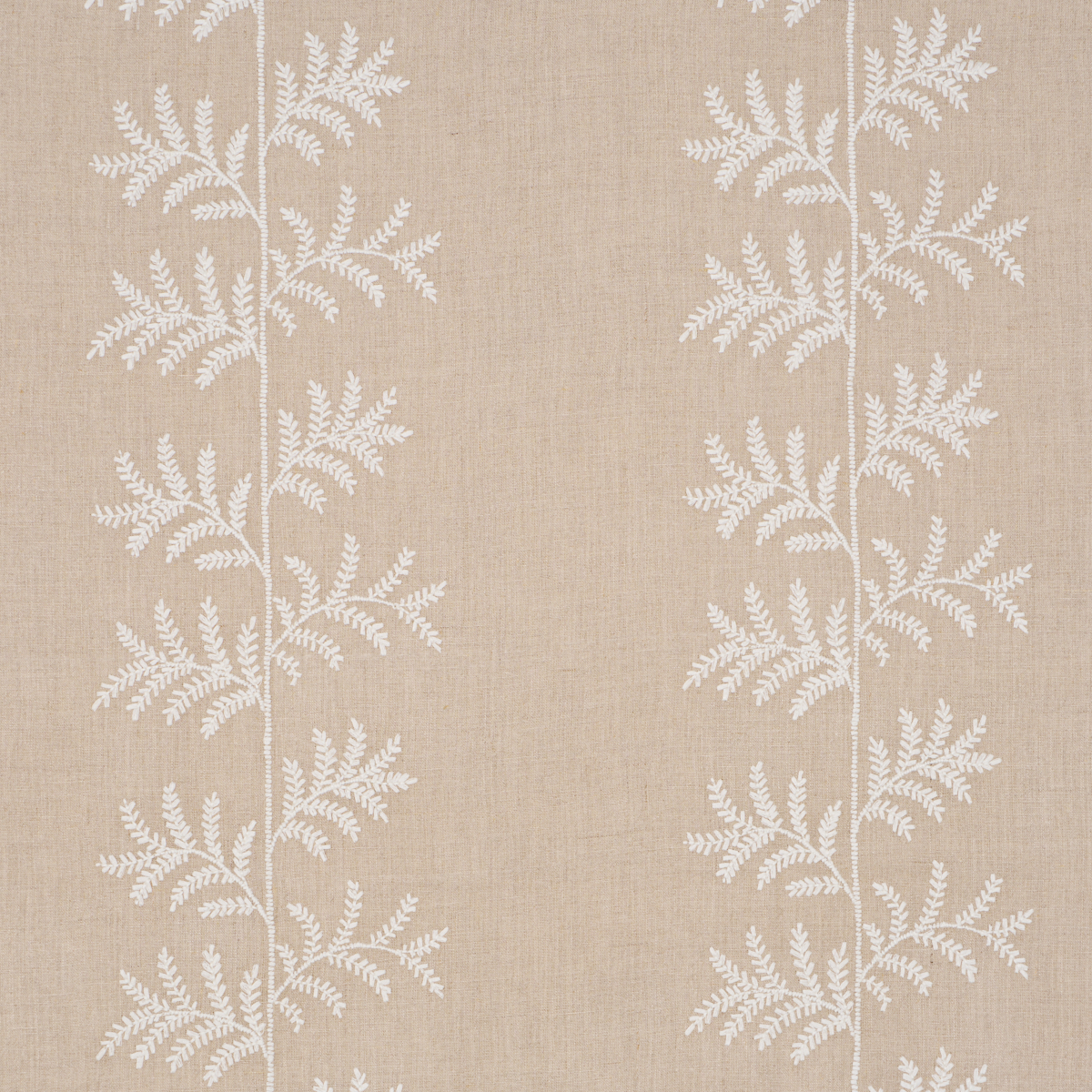 Eloise Embroidery - Natural Fabrics | Schumacher