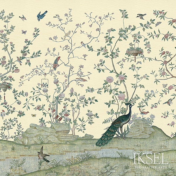 Xanadu Landscape - Ivory Wallpapers | Schumacher