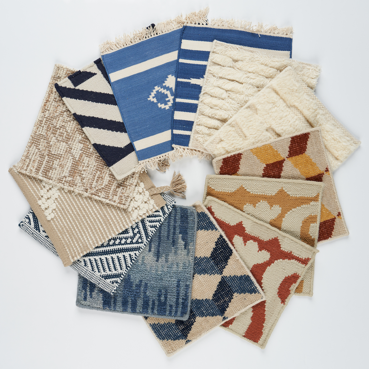 Schumacher Rug Sample Kit-F23 - Multi Rugs | Schumacher