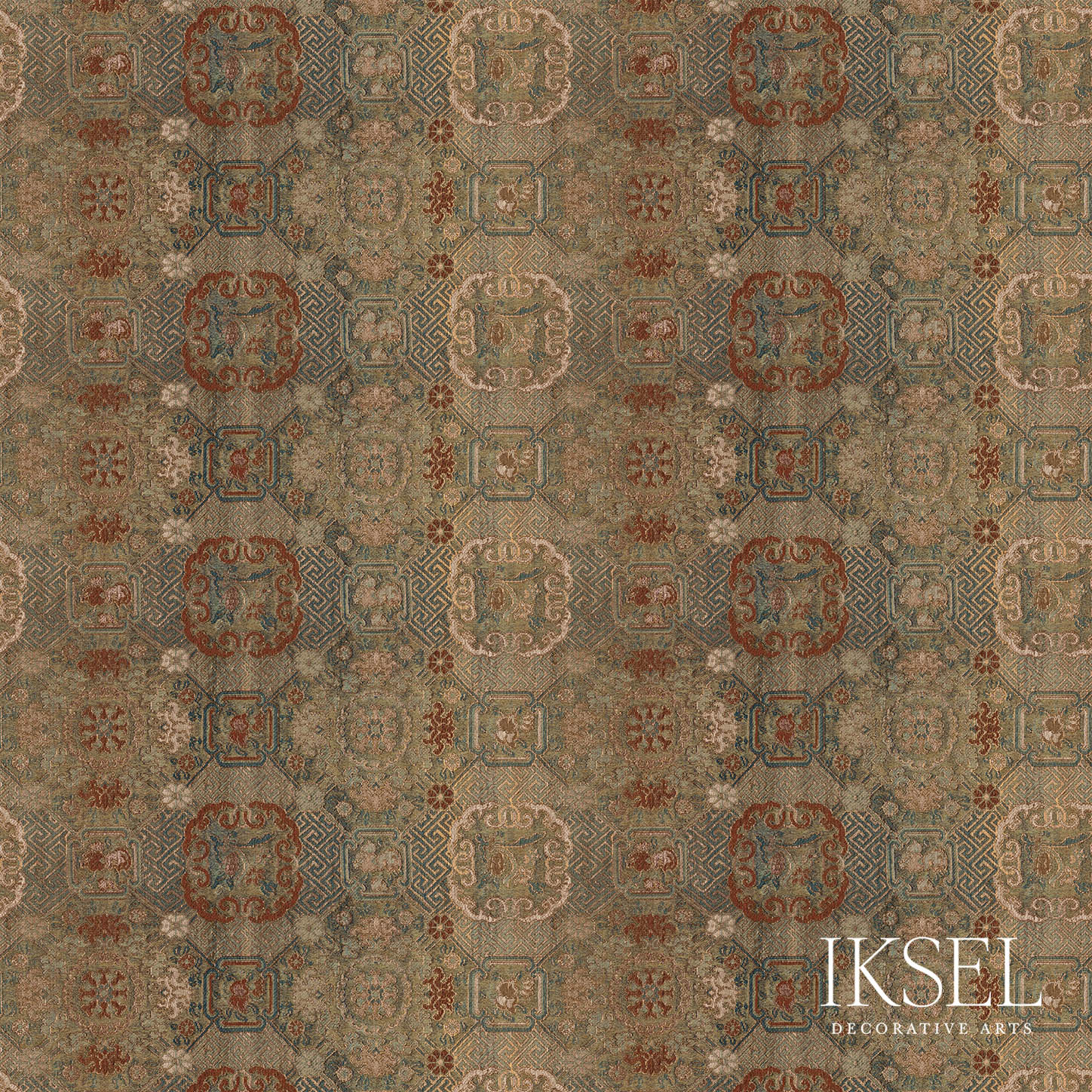 Japanese Medallions - Autumn Wallpapers | Schumacher